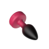 Eluxe Vibrating Clr Gem Rbyombre Plug Md With Remote
