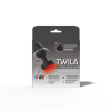 Twila Twirling Smoke Gem Light Up Vibrating Plug With Blk Heart Remote