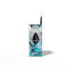 Eluxe Vibrating Clr Gem Bluombre Plug Sm With Remote