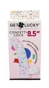 Get Lucky 8.5" Confetti Cock