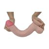 Get Lucky Real Skin 11 Dual Layer Dildo Beige