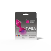 Twila Twirling Purple Gem Light Up Vibrating Plug With Pnk Heart Remote
