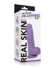 Get Lucky Real Skin Mr. Lavender 7.5" Dual Layer Dildo