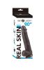 Get Lucky Real Skin 9" Dual Layer Dildo Dark Brown