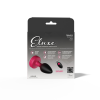 Eluxe Vibrating Clr Gem Rbyombre Plug Sm With Remote