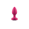 Twila Twirling Purple Gem Light Up Vibrating Plug With Pnk Heart Remote