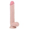 Get Lucky Real Skin 11 Dual Layer Dildo Beige