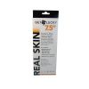 Get Lucky Real Skin 7.5" Dual Layer Dildo Dark Brown
