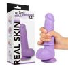 Get Lucky Real Skin Mr. Lavender 7.5" Dual Layer Dildo