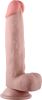 Get Lucky Real Skin 7.5" Dual Layer Dildo Beige