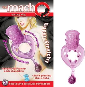 The Macho Ecstasy Ring (Color: purple)
