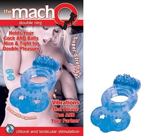 The Macho Double Ring (Color: Blue)