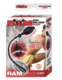 Ram Anal Balloon Pump (Color: black)
