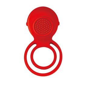 Cockpower Ultimate Vibrating Cockring (Color: Red)