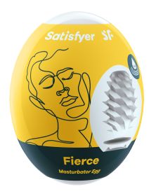 Satisfyer Masturbator Egg (Color: Fierce - Yellow)