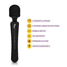 Obsession Wand Massager (Color: black)