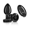 Vibrating Gunmetal Metal Remote Plug