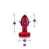 Vibrating Red Metal Remote Plug