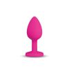 Gemma Purple Gem Pink Silicone Plug