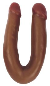 Double Dipper Slim Dildo - Medium (Color: Tan)