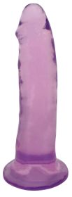 7 Inch Slim Stick Grape Ice Dildo (Color: purple)