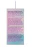 Clear Iridescent Round Gem Silver Metal Plug