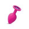 Gemma Purple Gem Pink Silicone Plug