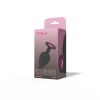 Gemma Pink Gem Black Silicone Plug