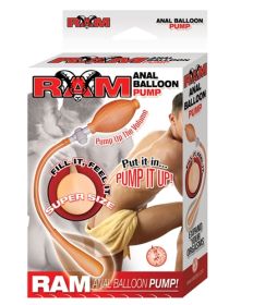 Ram Anal Balloon Pump (Color: Flesh)