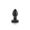 Vibrating Gunmetal Metal Remote Plug
