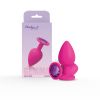 Gemma Purple Gem Pink Silicone Plug