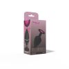 Gemma Pink Gem Black Silicone Plug