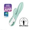 Satisfyer Air Pump Bunny 5 Plus Inflatable Rabbit  Vibrator